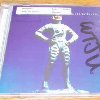 Poundcake - Aloha Via Satellite Pop Rock CD, Case, Artwork 1996 Q Division Records