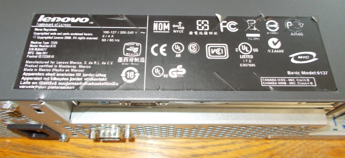 Lenovo ThinkCentre M58p Desktop SFF PC Computer 4GB RAM Linux Mint 500GB HDD - Image 10