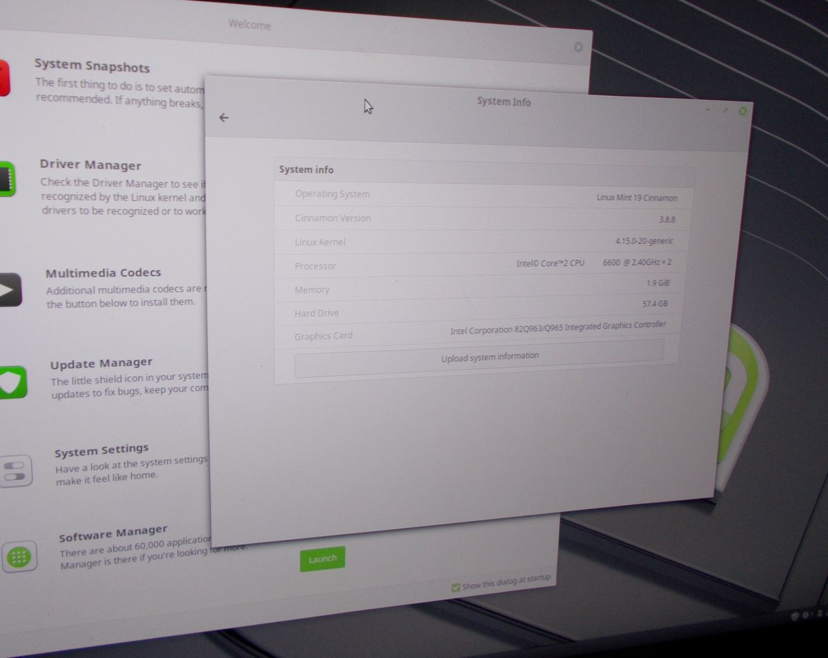 HP Compaq dx7300 Mini Tower Desktop PC Computer 2GB RAM Linux Mint 60GB SSD - Image 11