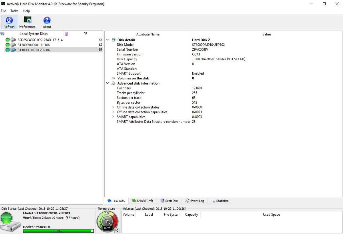 Seagate Barracuda ST1000DM010 1TB 3.5" 2EP102-500 Internal Hard Drive 1000GB - Image 5