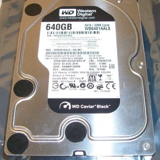WD Western Digital Black WD6401AALS-00L3B2 3.5" Internal Hard Drive 640GB