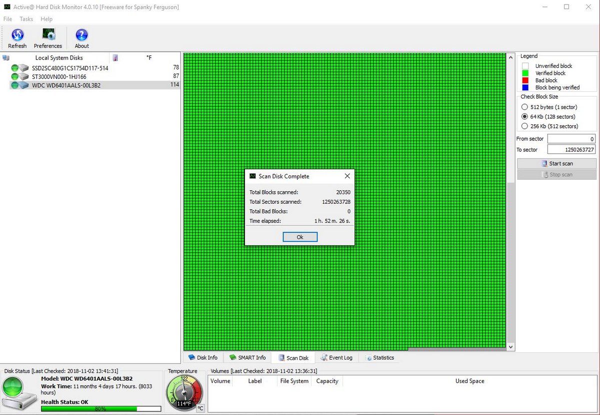WD Western Digital Black WD6401AALS-00L3B2 3.5" Internal Hard Drive 640GB - Image 3