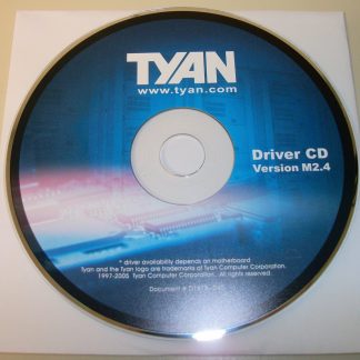 ISO Image of Original Driver CD Disc for Tyan Tomcat K8E S2865 AMD Motherboards