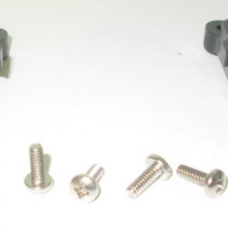 CPU Fan Plastic Mounting Brackets Clips w/ Screws for Gigabyte GA-AB350N-Gaming-WiFi Motherboard