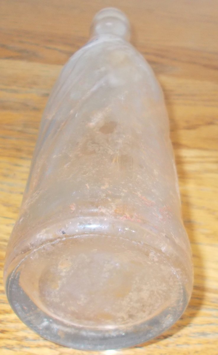 Diet Pepsi Cola 10 oz Returnable Soda Pop Bottle Swirl Logo White Dots Saccharin - Image 4