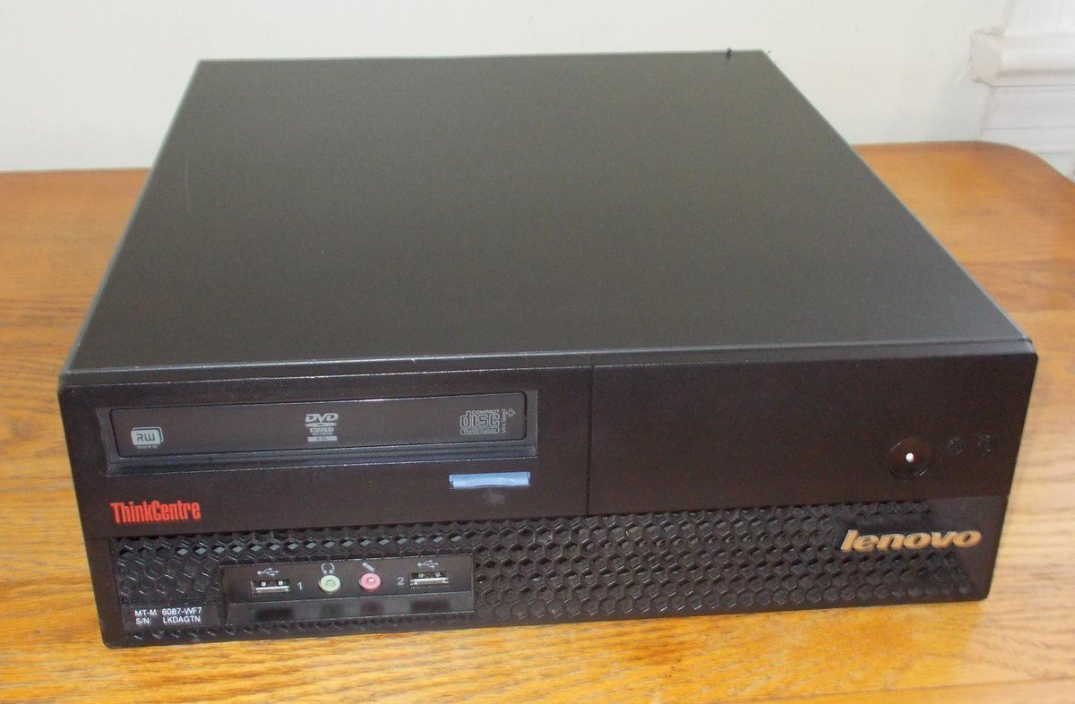 Lenovo ThinkCentre M57 Desktop SFF PC Computer 4GB RAM Linux Mint 160GB HDD