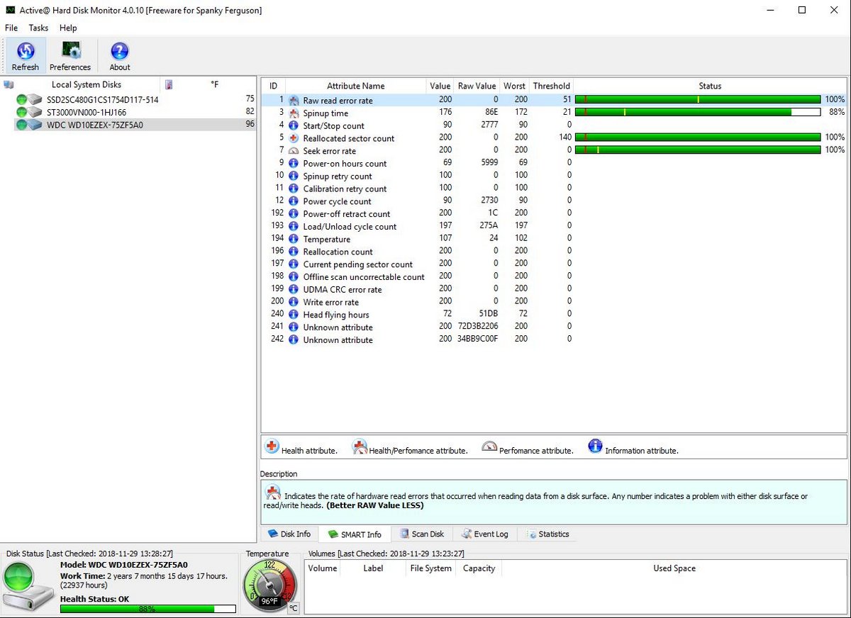 Western Digital WD10EZEX-75ZF5A0 1000GB 1TB 3.5" Desktop Hard Disk Drive WD Blue - Image 4
