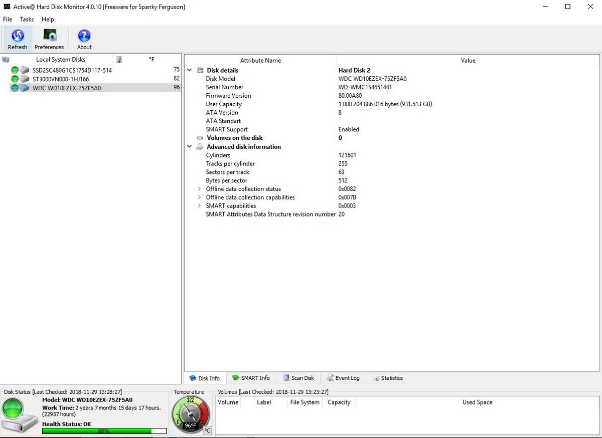 Western Digital WD10EZEX-75ZF5A0 1000GB 1TB 3.5" Desktop Hard Disk Drive WD Blue - Image 5