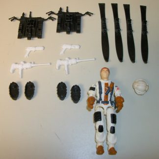 GI Joe G.I. Joe Blizzard Complete w/ Extra Spare Accessories 1988 Skis, Cleats..