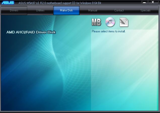 ISO Image of Original Manual & Driver DVD Disc for Asus M5A97 LE R2.0 Motherboard 2013 M3032 - Image 4
