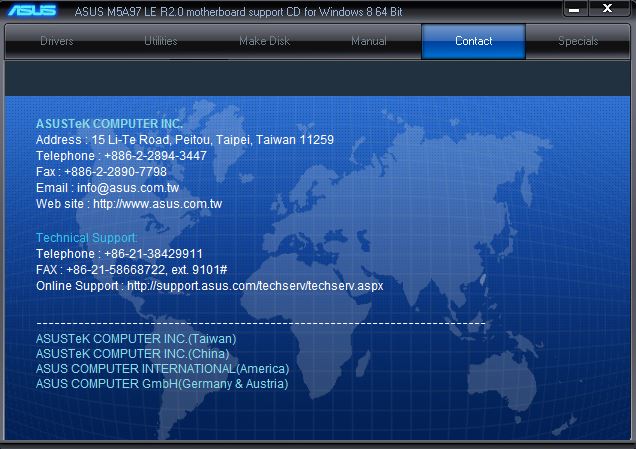 ISO Image of Original Manual & Driver DVD Disc for Asus M5A97 LE R2.0 Motherboard 2013 M3032 - Image 6