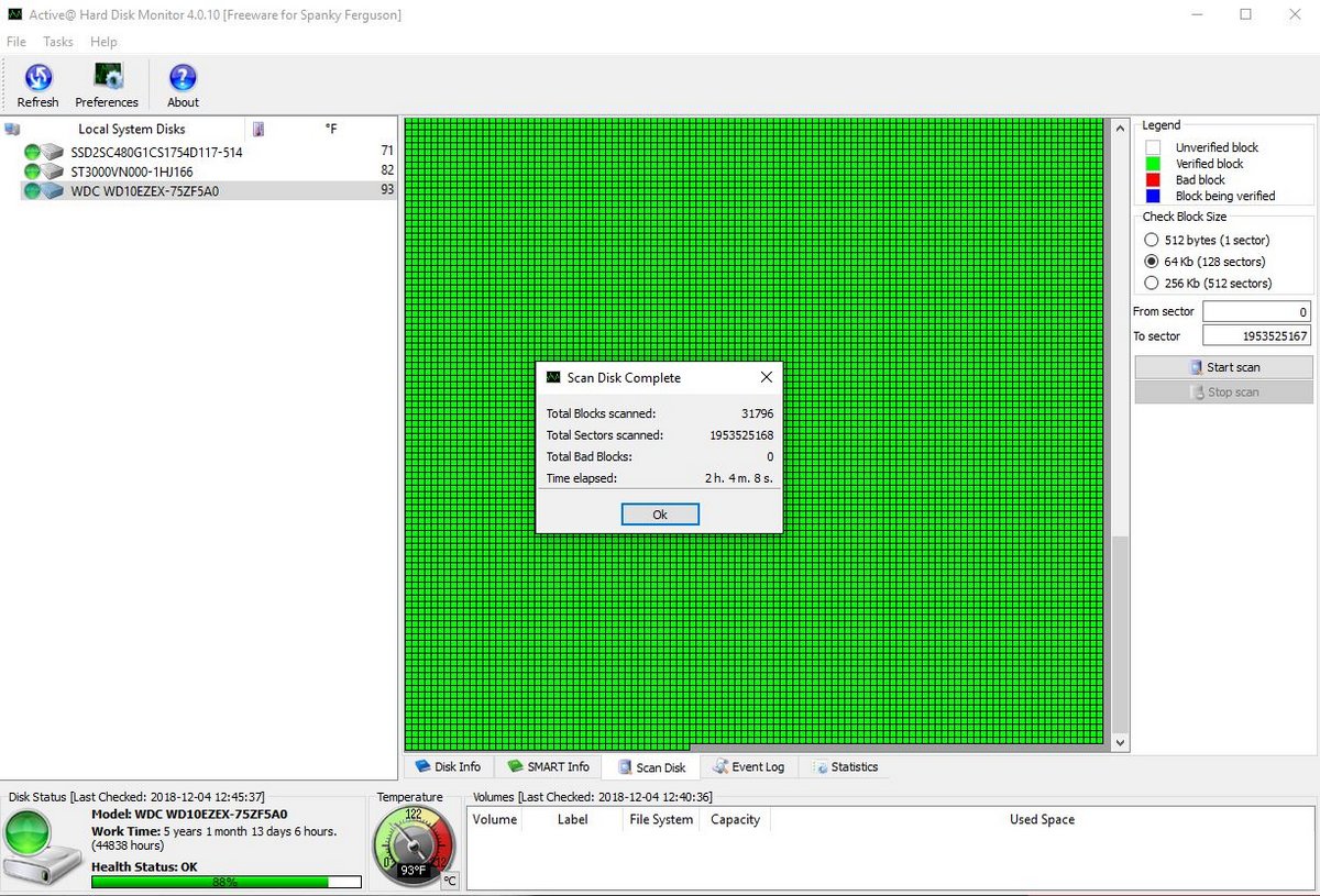Western Digital WD10EZEX-75ZF5A0 1000GB 1TB 3.5" Desktop Hard Disk Drive WD Blue - Image 3