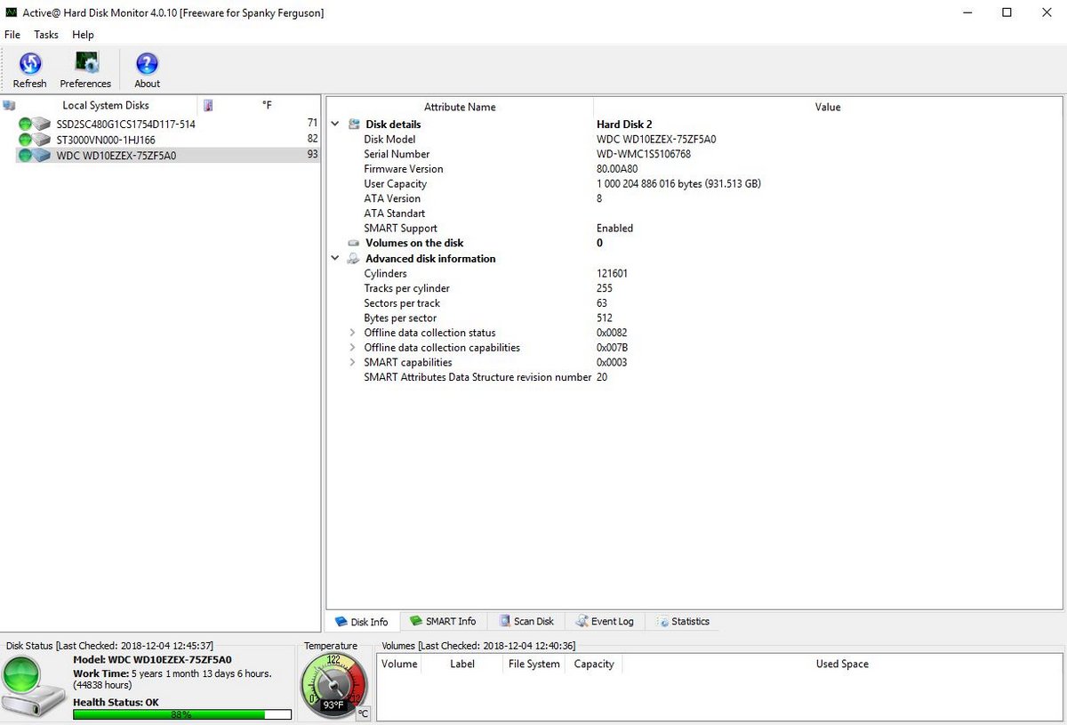 Western Digital WD10EZEX-75ZF5A0 1000GB 1TB 3.5" Desktop Hard Disk Drive WD Blue - Image 5