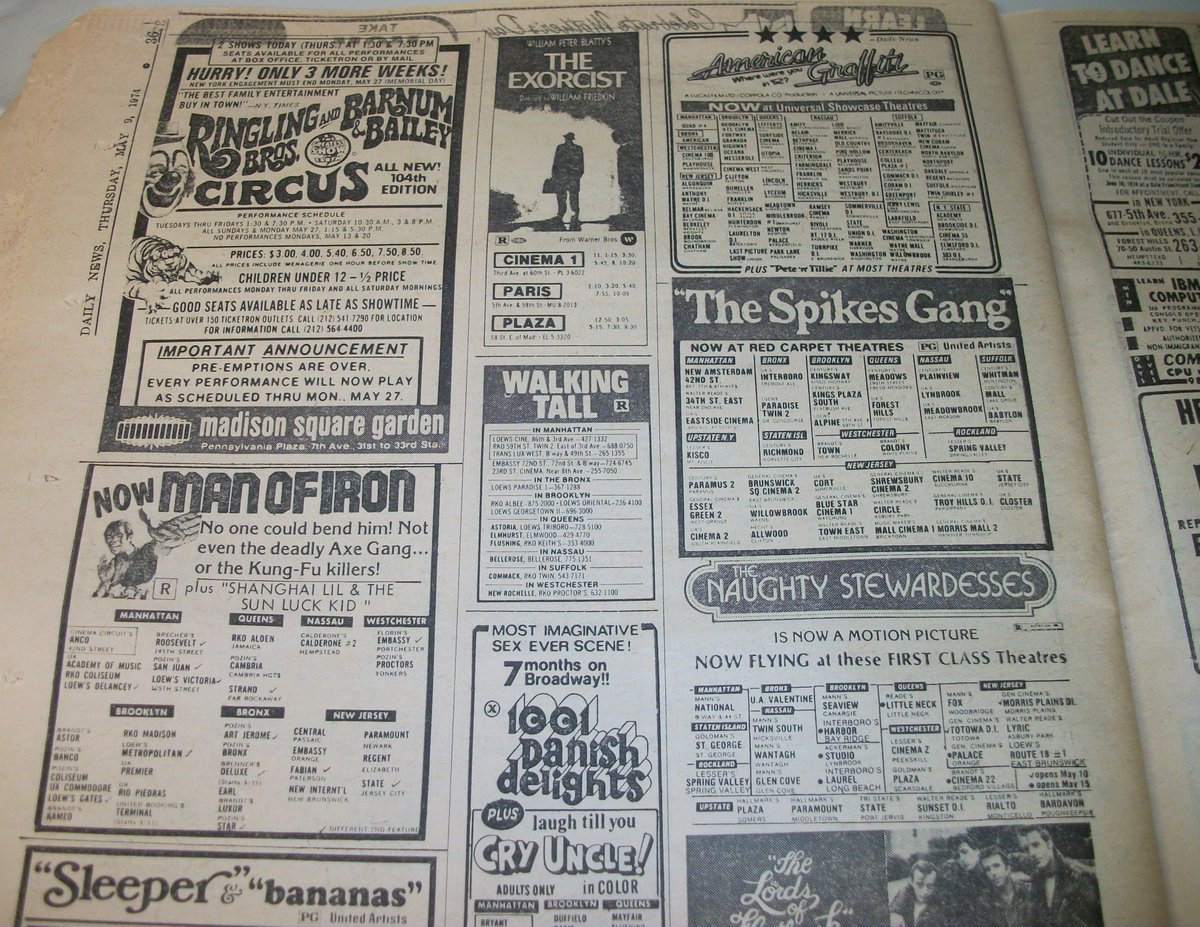 New York (New Jersey edition) Daily News Thursday May 9, 1974 Mitchell Watergate - Image 15