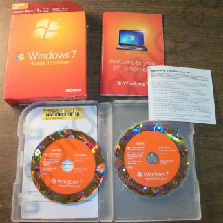 Microsoft Windows 7 Home Premium Family Pack Upgrade for 3 PCs
