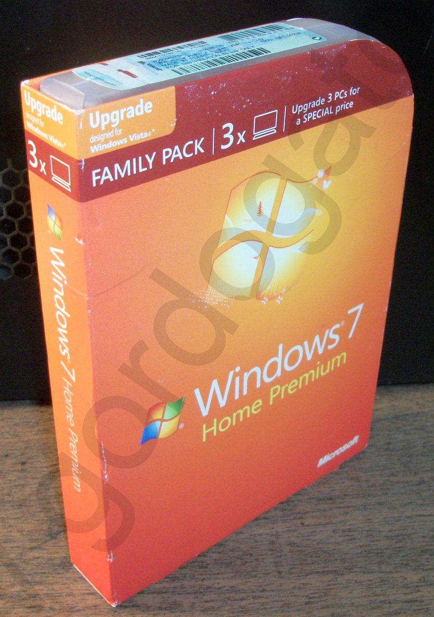 Microsoft Windows 7 Home Premium Family Pack Upgrade for 3 PCs - Image 2