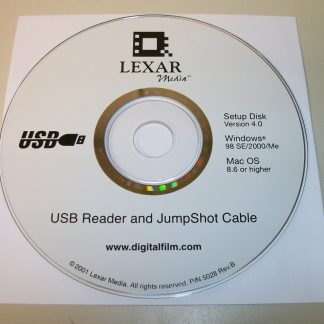 Downloadable ISO Image of: Original Driver CD Disc for Lexar Media USB Reader JumpShot Cable Win 98/2000/ME