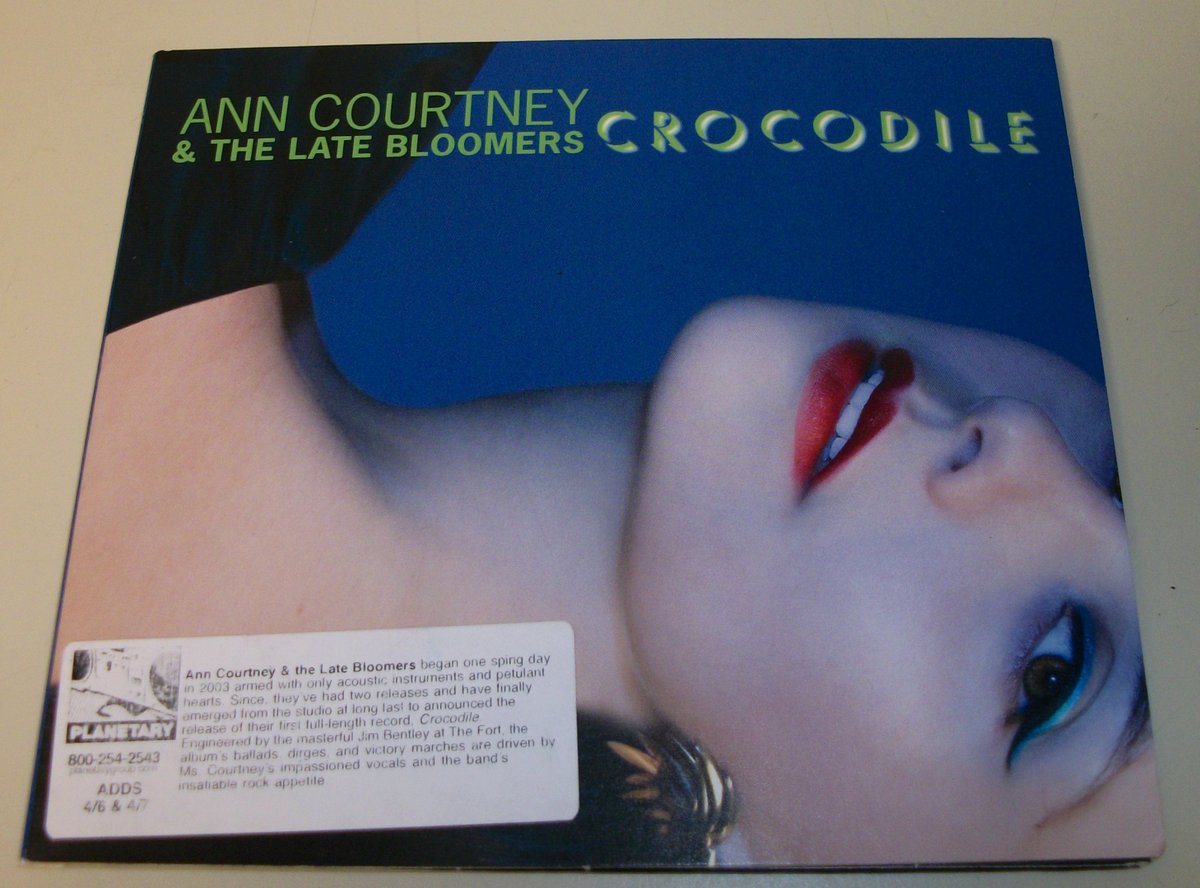 Ann Courtney & The Late Bloomers - Crocodile (2009) Indie Rock Pop Music CD