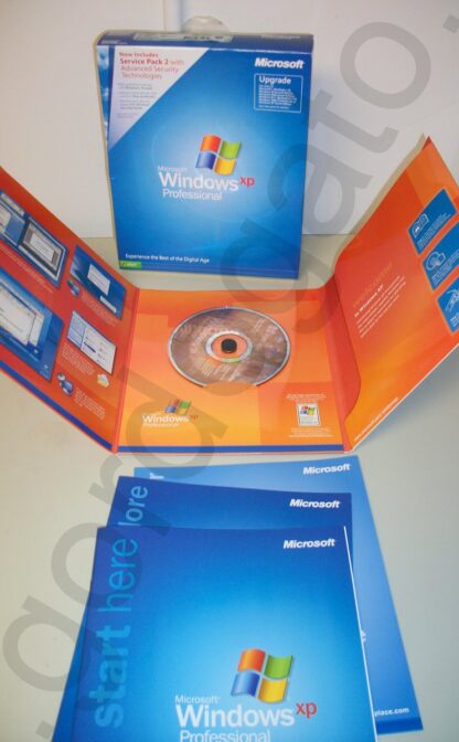 Microsoft Windows XP Professional Upgrade Version 2002 w/ Service Pack ...