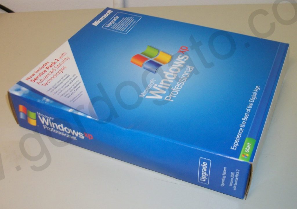 Microsoft Windows XP Professional Upgrade Version 2002 w/ Service Pack ...