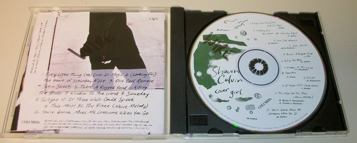 Shawn Colvin - Cover Girl (1994) Indie Folk Music CD Compact Disc - Image 2