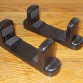 Black Plastic Stands for XION XION-810P Micro ATX / Mini ITX Desktop PC Case