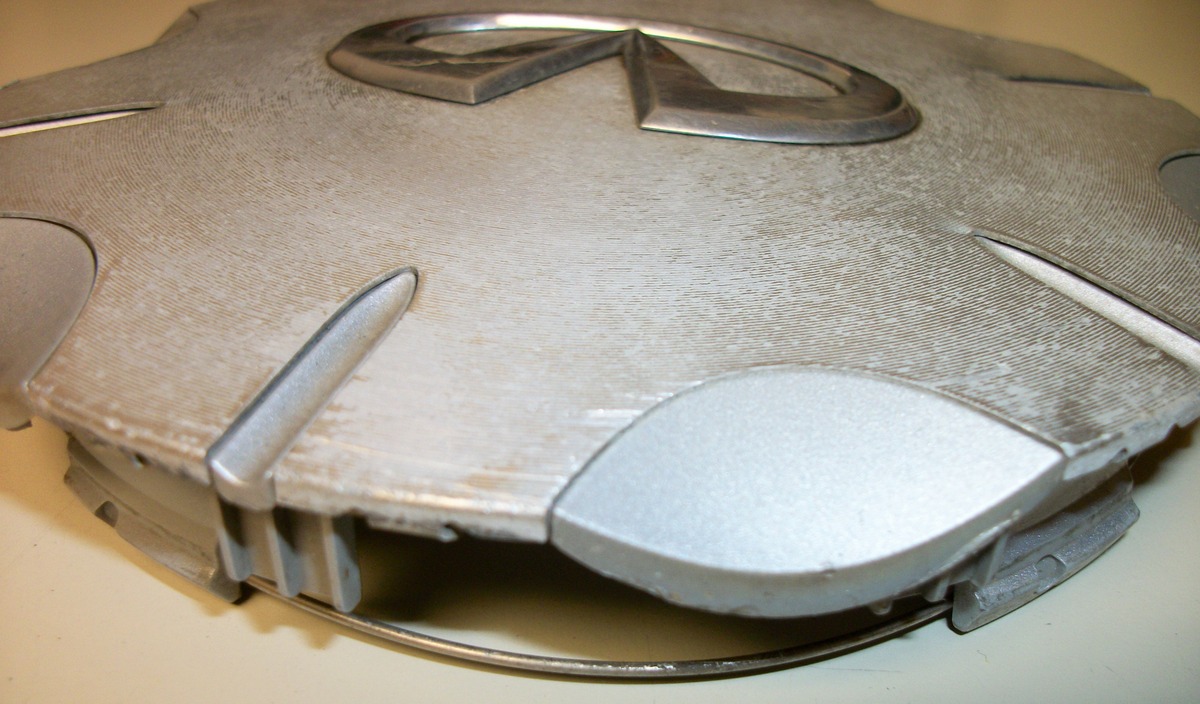 Nissan Infinity Infiniti Logo Plastic Center Hub Cap Lug Nut Wheel Cover 40315 AR000 - Image 2