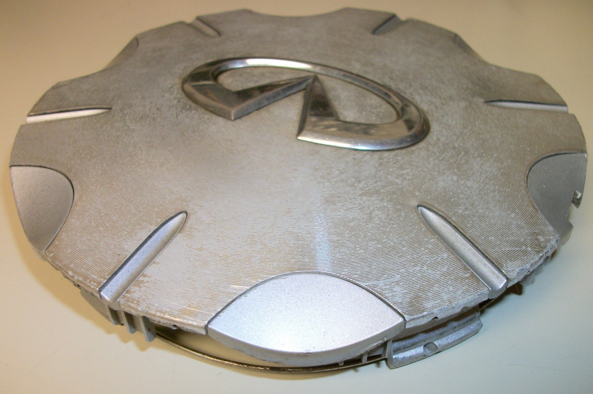 Nissan Infinity Infiniti Logo Plastic Center Hub Cap Lug Nut Wheel Cover 40315 AR000 - Image 6