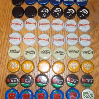 Lot of 60 Beer Bottle Caps in Good Used Condition Irish, Belgian, Guatemala, USA