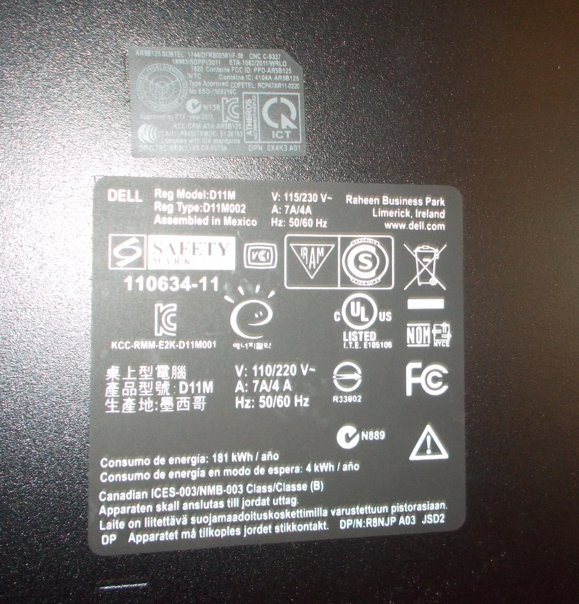 Dell Inspiron 660 Desktop Mini Tower PC Computer 8GB RAM Windows 10 500GB HDD i5 - Image 11