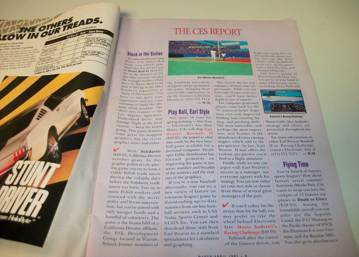 PC Games MS-DOS Entertainment Computer Video Game Magazine March / April 1991 - Image 5