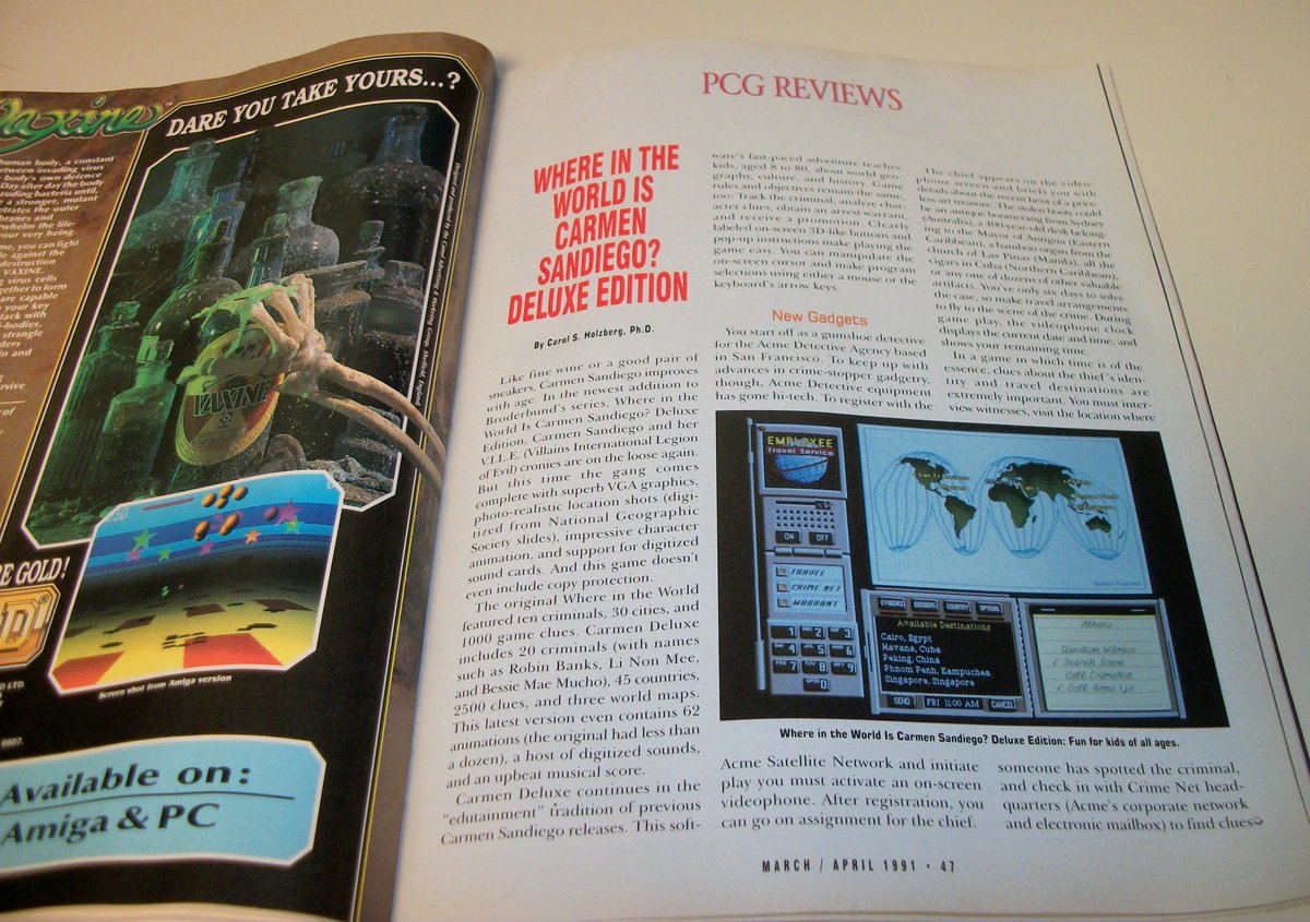 PC Games MS-DOS Entertainment Computer Video Game Magazine March / April 1991 - Image 8