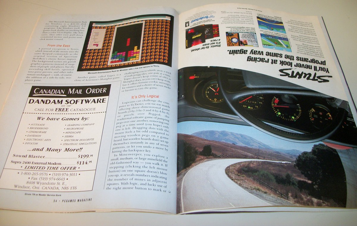 PC Games MS-DOS Entertainment Computer Video Game Magazine March / April 1991 - Image 9