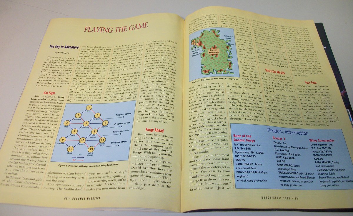 PC Games MS-DOS Entertainment Computer Video Game Magazine March / April 1991 - Image 10