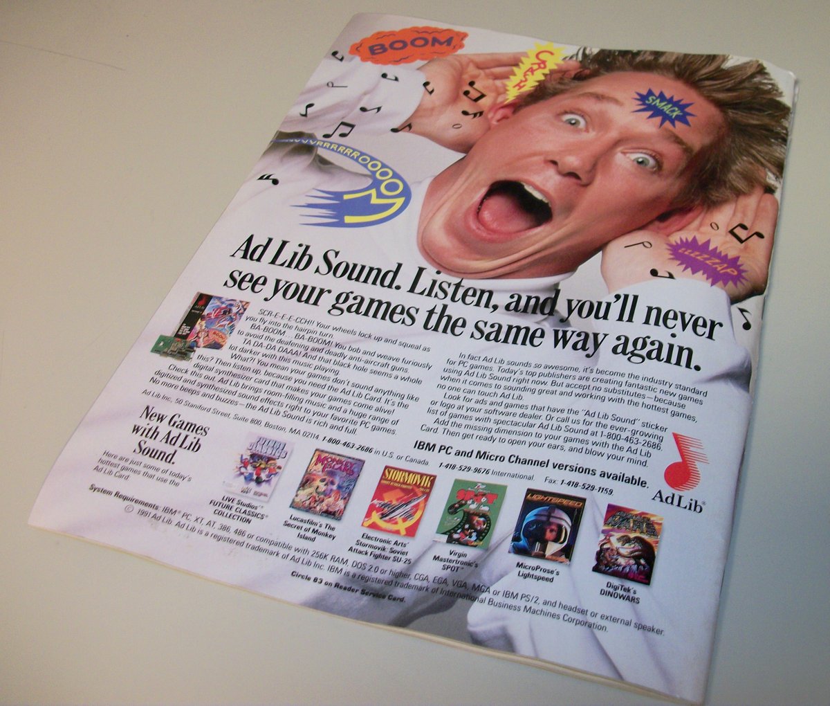 PC Games MS-DOS Entertainment Computer Video Game Magazine March / April 1991 - Image 11