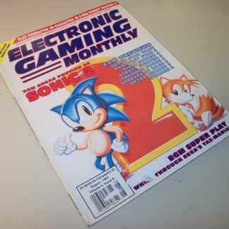 Electronic Gaming MonthlyVideo Game Magazine August 1992 NES SNES Genesis TG16