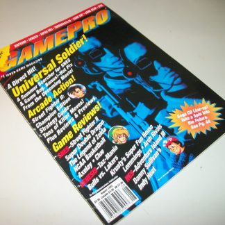 GamePro NES SNES Genesis TG16 Game Boy Video Game Magazine Vol 4 August 1992