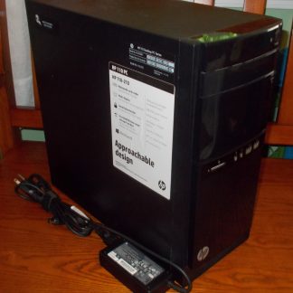 HP 110-210 Mini Tower Desktop PC Computer 4GB RAM 500GB HDD Windows 10 Home AMD