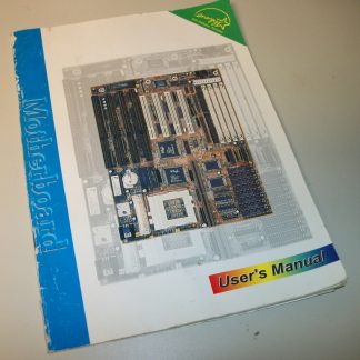 Pentium P55-IT ISA PCI Mainboard Motherboard Original User's Manual Guide Book