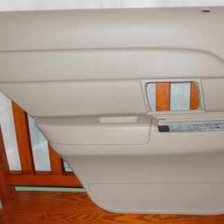 2007 Ford Crown Victoria Police Interceptr Driver Side Rear M/L Stone Door Panel