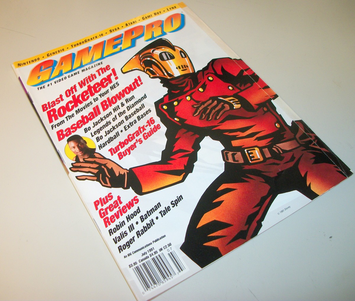 GamePro Nintendo Genesis TG16 Game Boy Atari Lynx Video Game Magazine July 1991