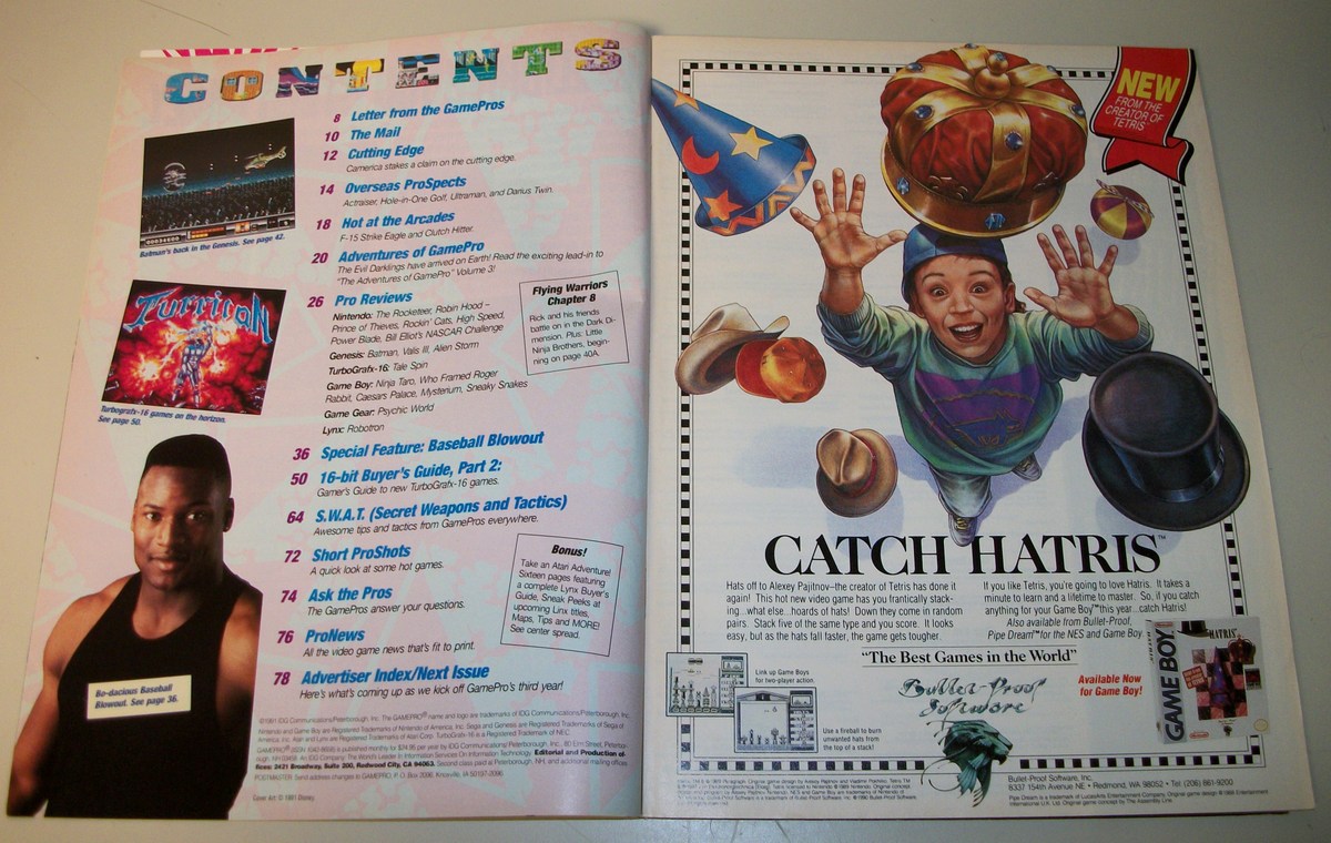 GamePro Nintendo Genesis TG16 Game Boy Atari Lynx Video Game Magazine July 1991 - Image 3