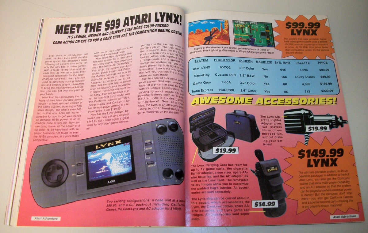 GamePro Nintendo Genesis TG16 Game Boy Atari Lynx Video Game Magazine July 1991 - Image 8