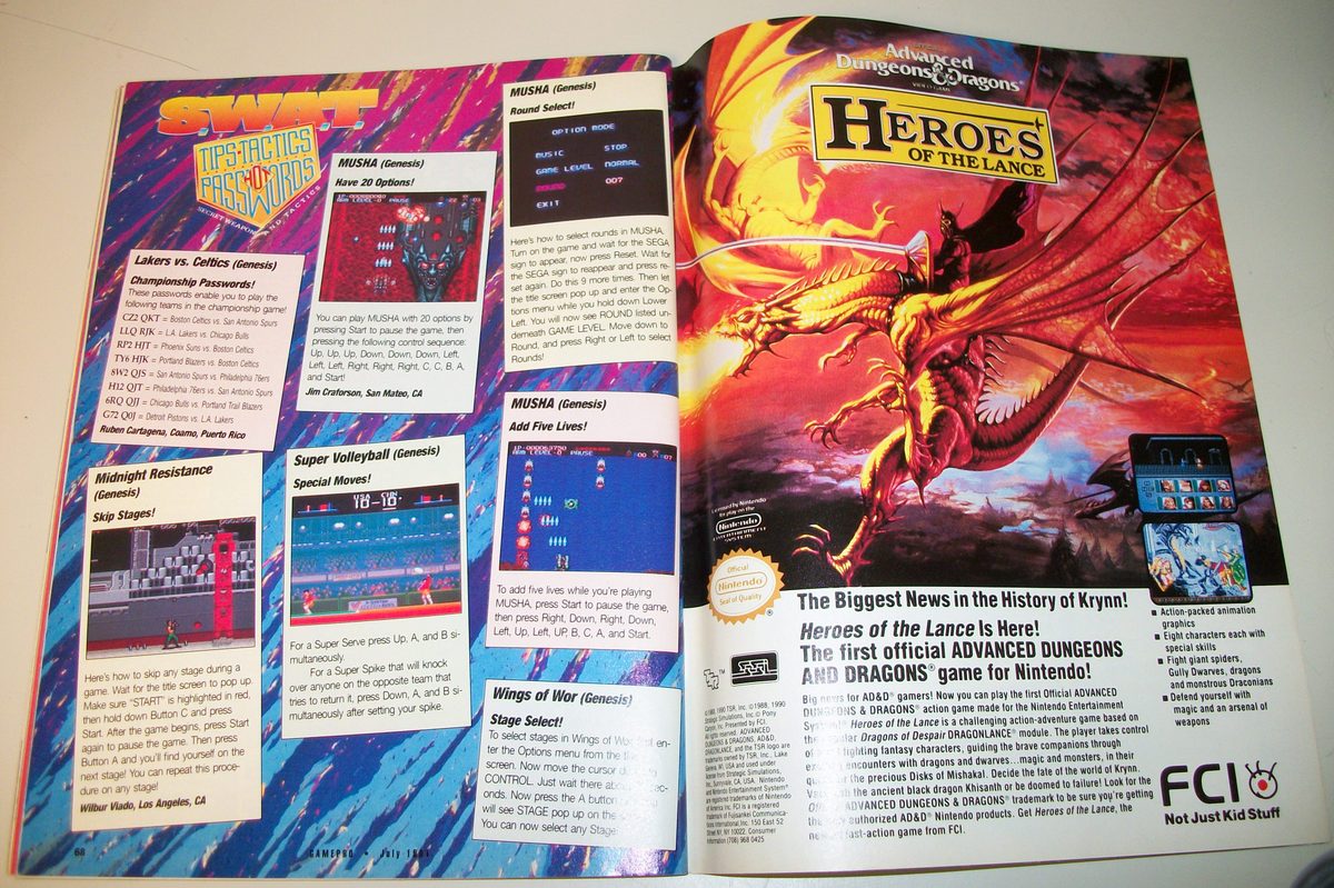 GamePro Nintendo Genesis TG16 Game Boy Atari Lynx Video Game Magazine July 1991 - Image 11