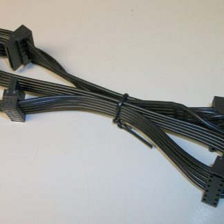 4 SATA HDD Ends Plugs Modular Power Cable for Corsair CX550M Power Supply 28"