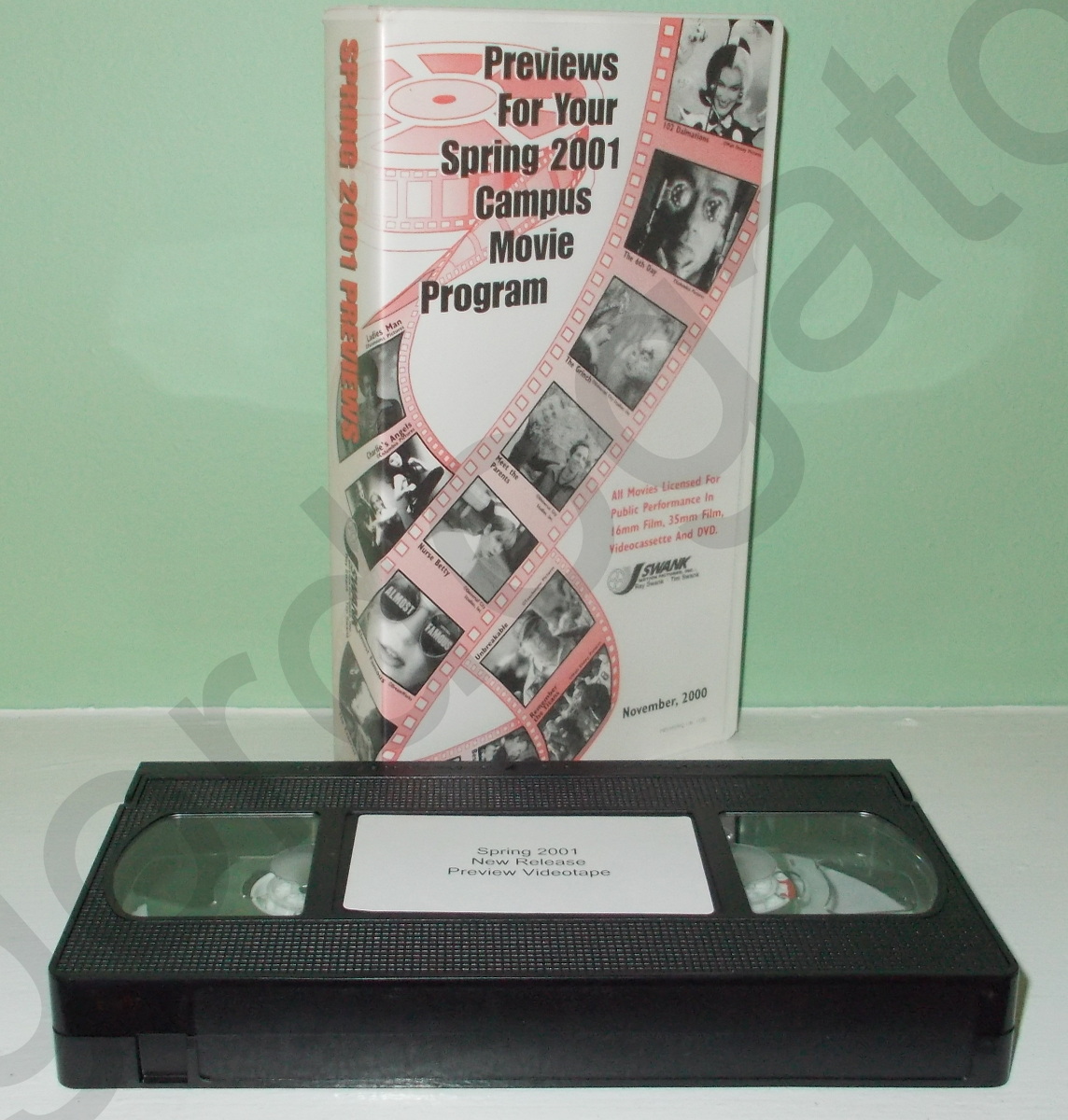 Swank Motion Pictures Spring 2001 Campus Movie Previews Trailers