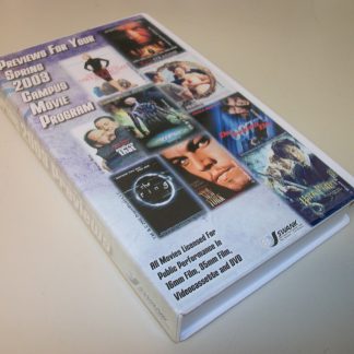 Swank Motion Pictures Spring 2003 Campus Movie Film Promo Previews Trailers VHS