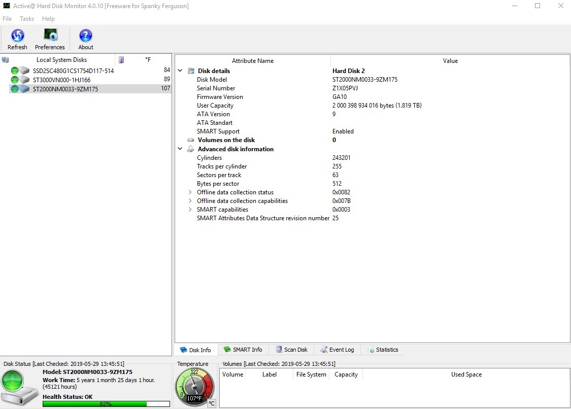Lot of 4 2TB Seagate Dell ES.3 Server Hard Disks Constellation ST2000NM0033 HDD Lot 2 - Image 6