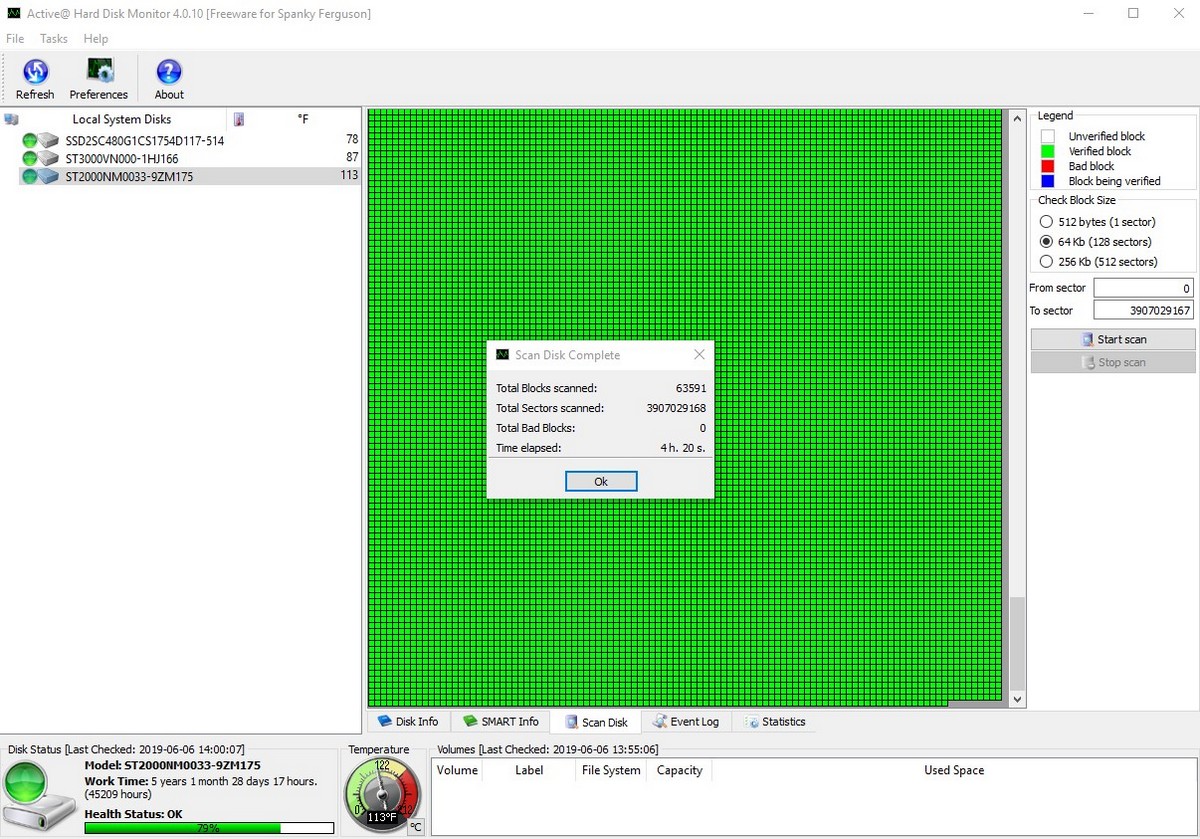 Lot of 4 2TB Seagate Dell ES.3 Server Hard Disks Constellation ST2000NM0033 HDD Lot 2 - Image 7