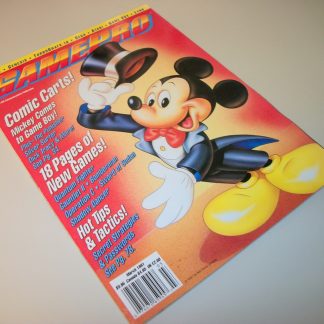 GamePro Nintendo Genesis TG16 Game Boy Atari Lynx Video Game Magazine March 1991